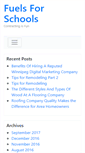 Mobile Screenshot of fuelsforschools.info
