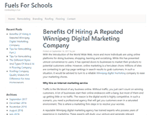 Tablet Screenshot of fuelsforschools.info